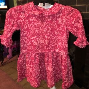Baby Gap Floral and Fox Print Dress 3T